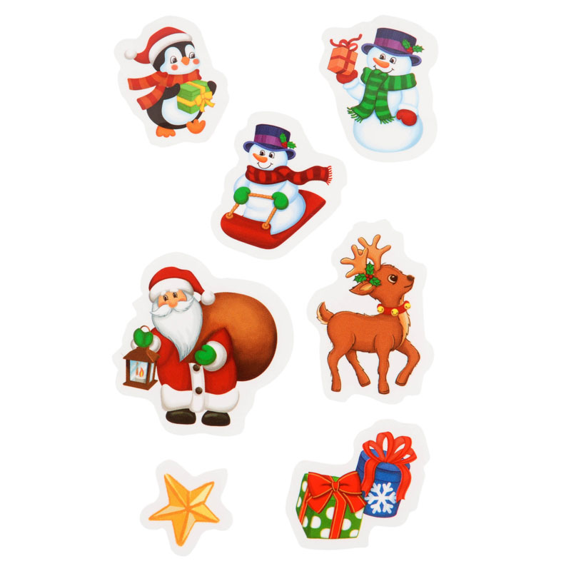 Stickers de Noël multicolore L'Incroyable